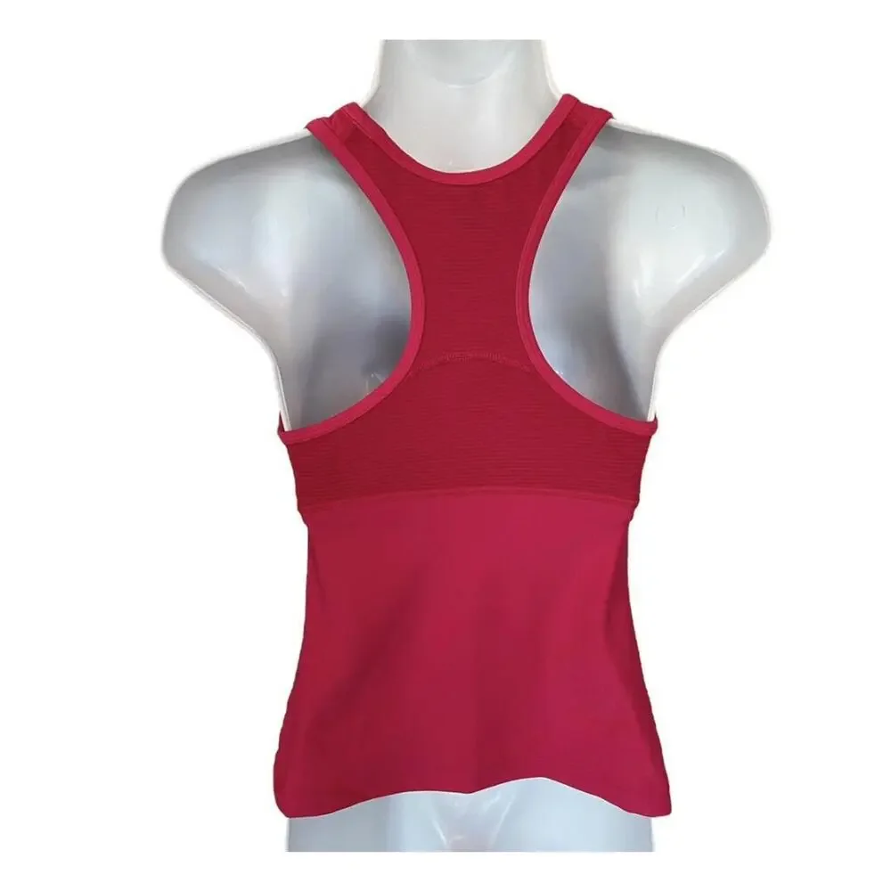 Nike Dri-Fit Hot Pink Racerback Bra Athletic Athleisure Active Tank Top XS